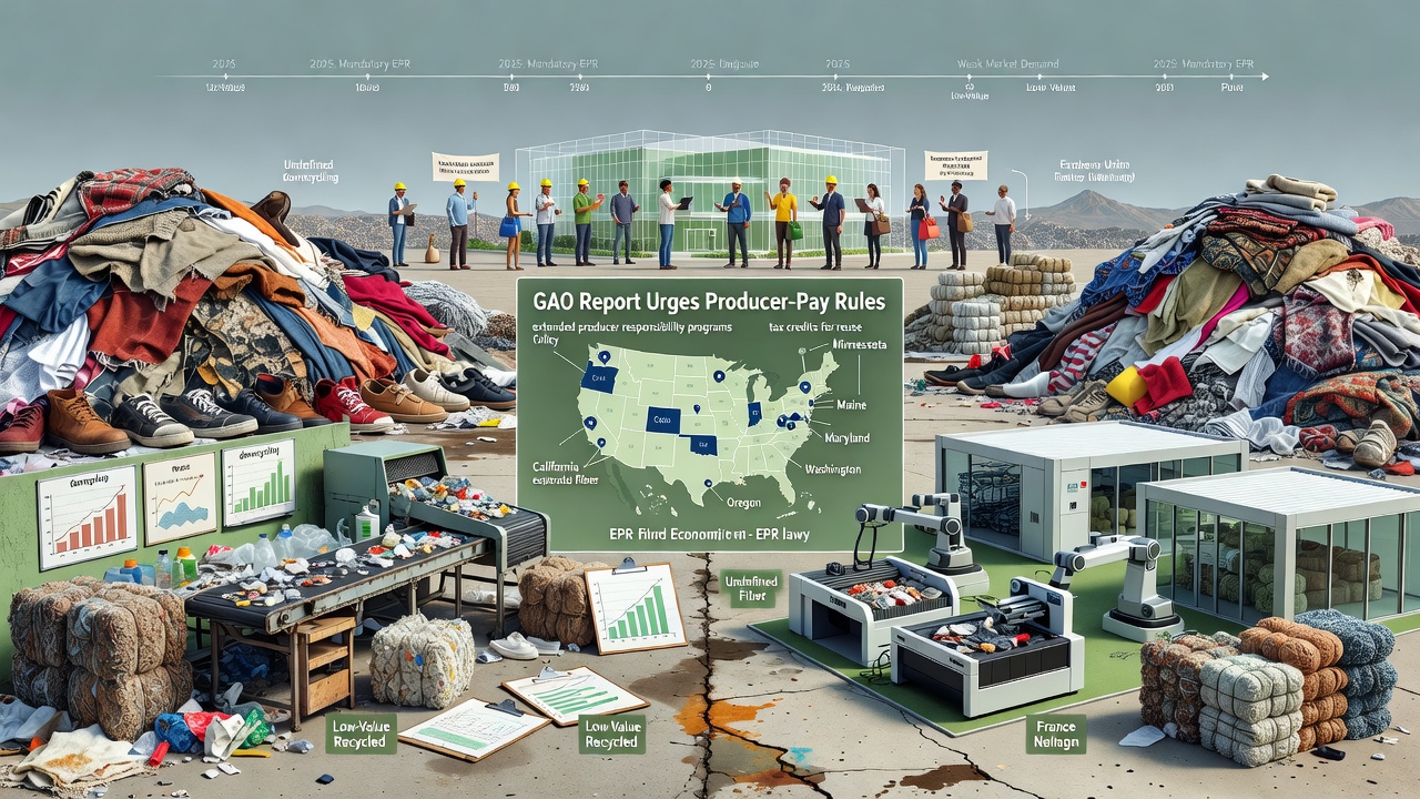 GAO Report Urges Producer-Pay Rules to Fix Textile Recycling Gaps
