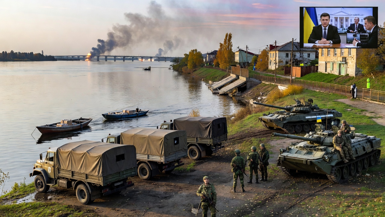 Brief Truce in Kherson Region Allows Aid Push as Strikes Continue Elsewhere